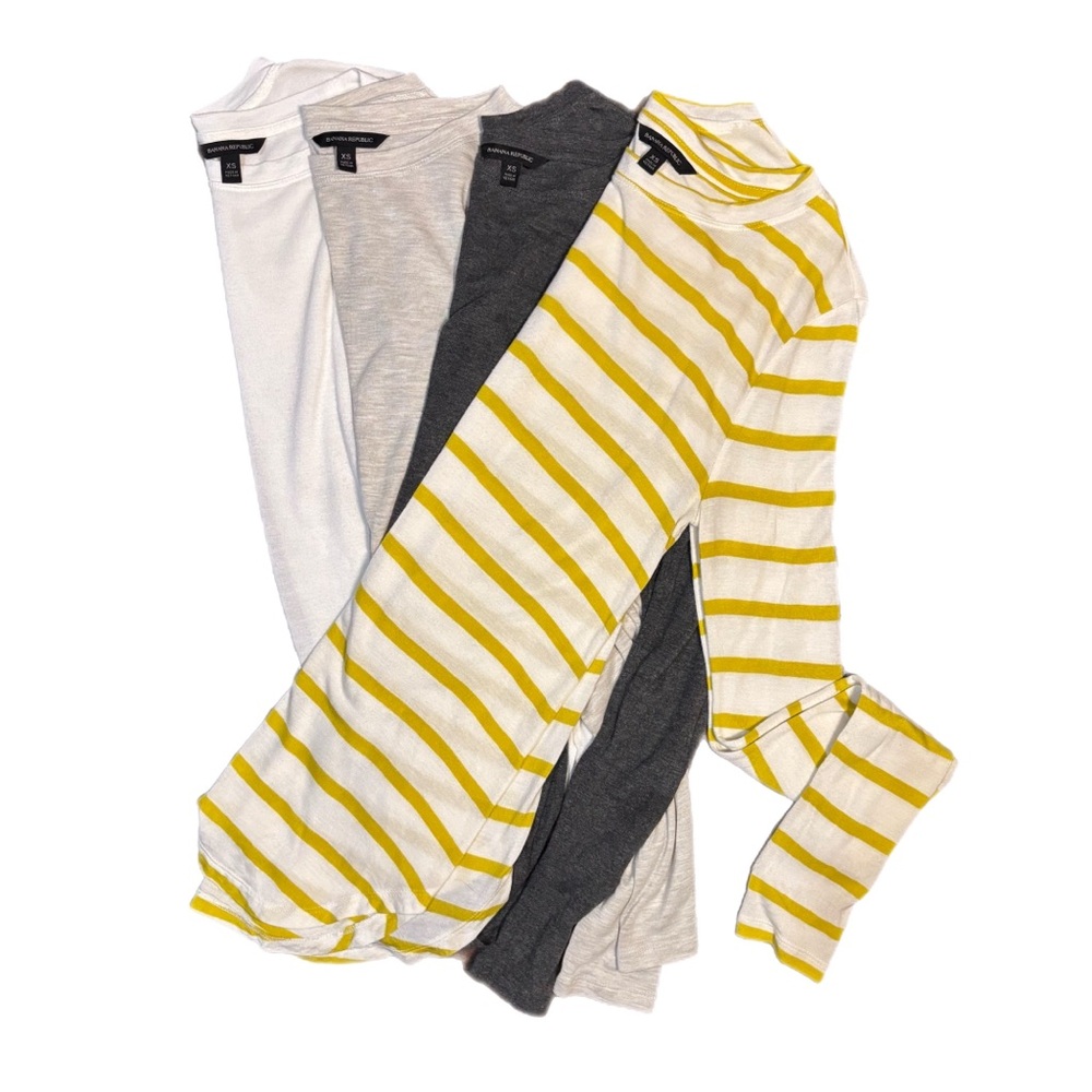 Banana Republic Long Sleeve Tees Bundle